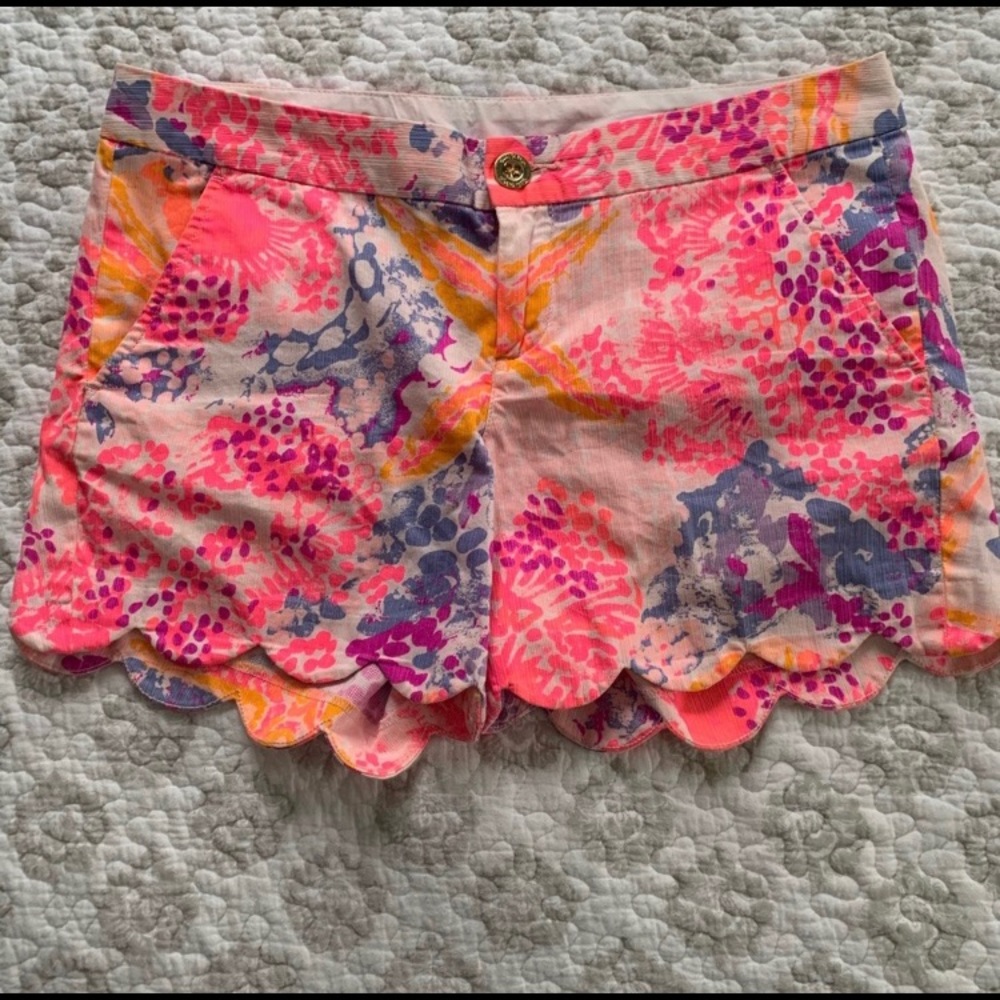 Lilly Pulitzer Buttercup Size 4 Shorts